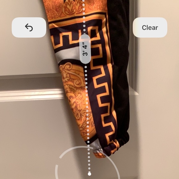 Reason Black & Gold Joggers Track Pants - Picture 10 of 12